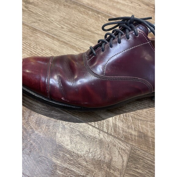 Allen Edmonds Park Avenue Oxfords Men’s 12 Burgundy Leather Cap Toe  5675 Shoes main image 13